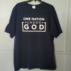 One nation under God t-shirt Size XL